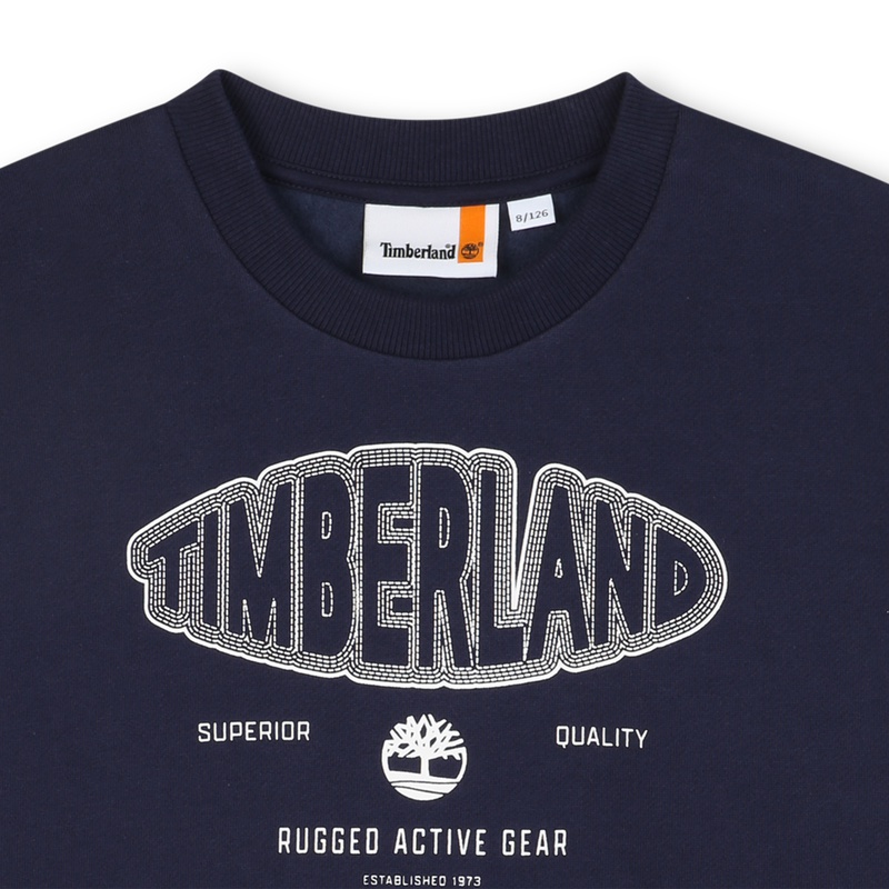 Brushed fleece sweatshirt TIMBERLAND 
                        BOY