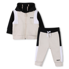 Cardigan and trousers set, SAND, hi-res