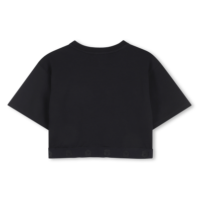 Elasticated Waist T-Shirt KENZO KIDS GIRL