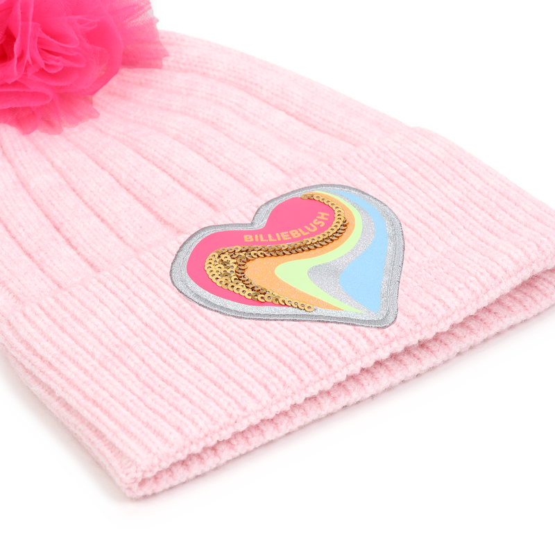 Tulle pom-pom beanie BILLIEBLUSH 
                        GIRL