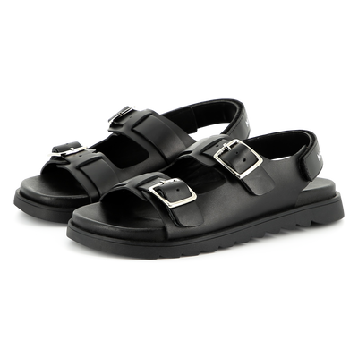 Buckled leather sandals MARC JACOBS BOY
