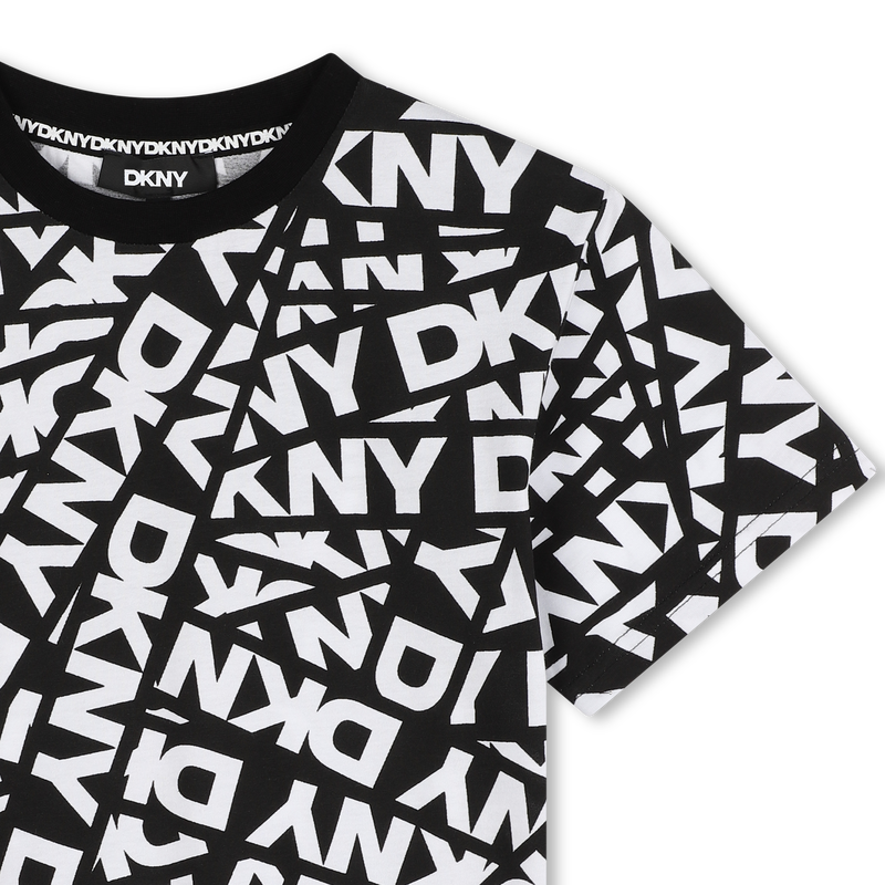 Printed Cotton T-Shirt DKNY 
                    UNISEX