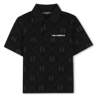 Short sleeve polo KARL LAGERFELD KIDS 
                    BOY