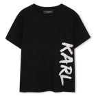 Short-Sleeved T-Shirt KARL LAGERFELD KIDS 
                    BOY