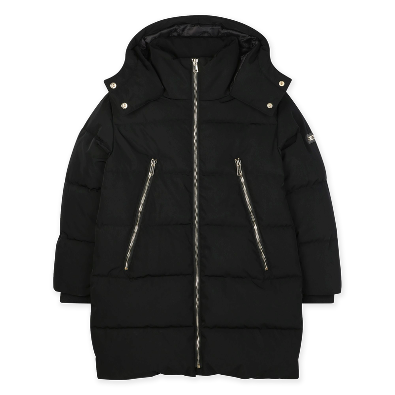 Hooded down jacket MICHAEL KORS 
                    GIRL