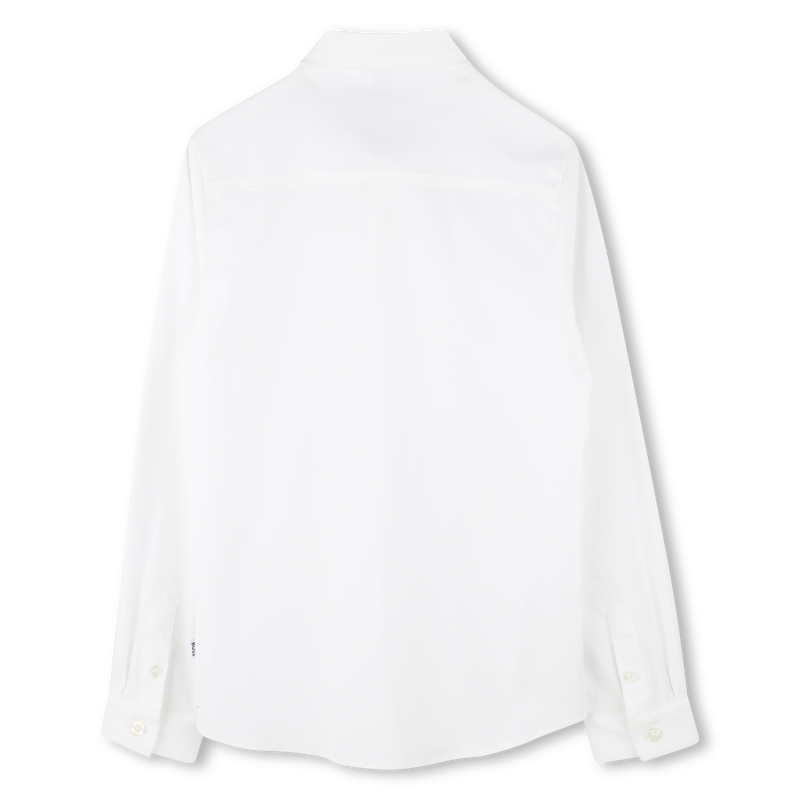 Fitted poplin shirt BOSS 
                        BOY