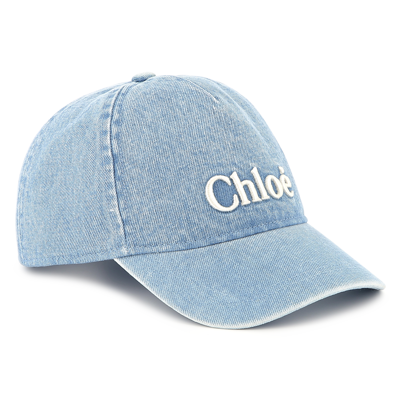 Embroidered denim baseball cap CHLOE 
                    GIRL