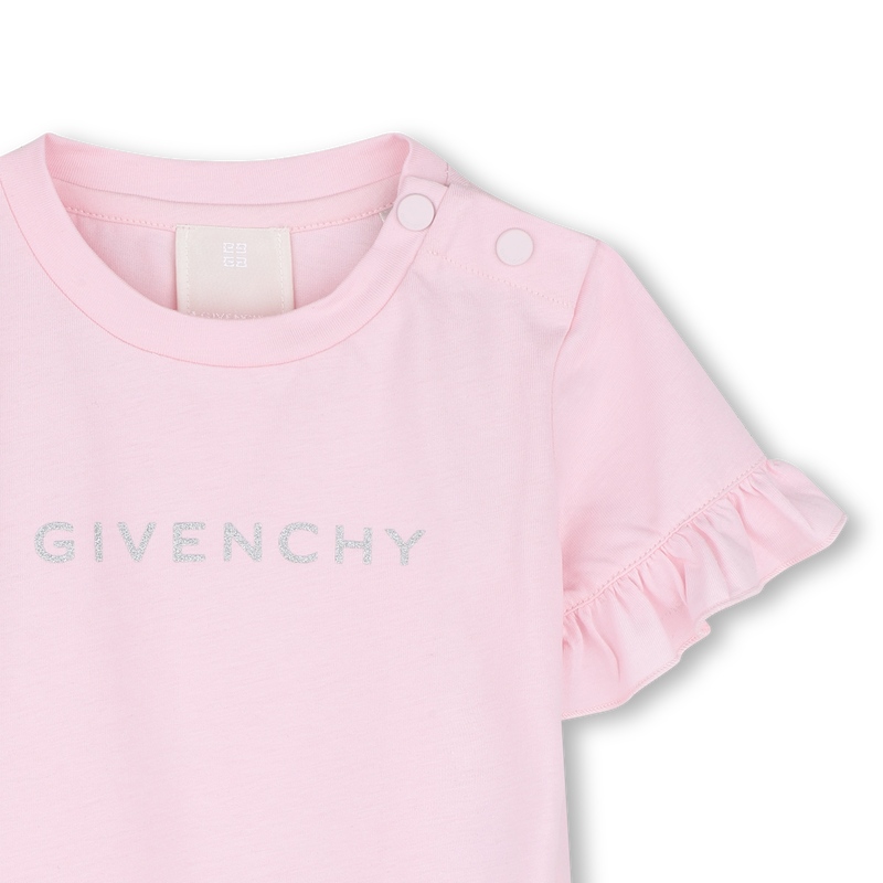 T-shirt with ruffles GIVENCHY 
                    GIRL
