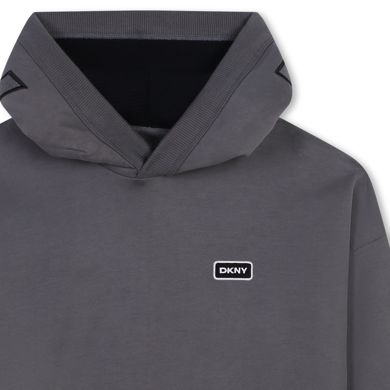Hooded Cotton Sweatshirt DKNY 
                    UNISEX