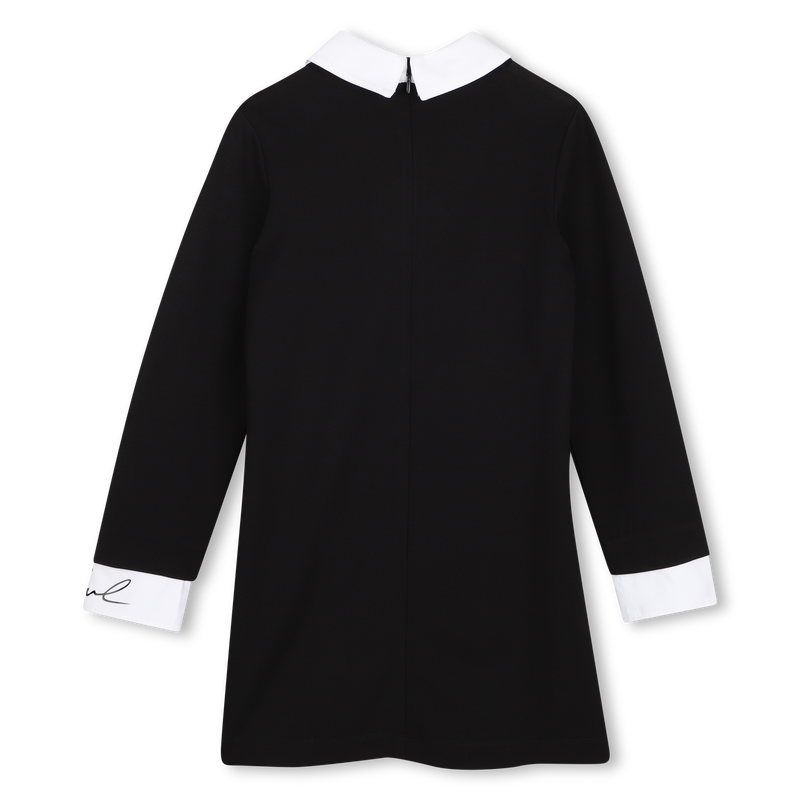 Long Sleeve Dress KARL LAGERFELD KIDS 
                        GIRL