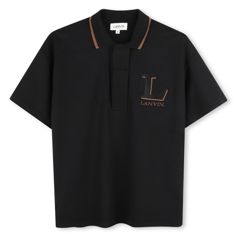 Short-sleeved polo shirt LANVIN 
                    BOY