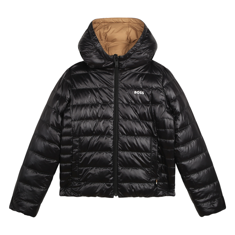 Hugo boss puffer jacket deals junior
