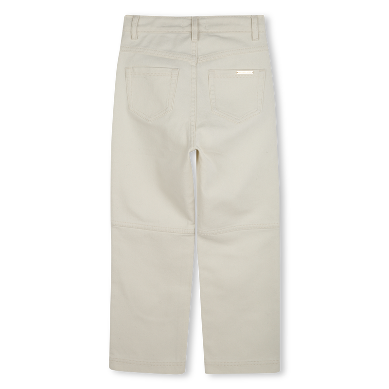 Trousers with adjustable waist MICHAEL KORS 
                        GIRL