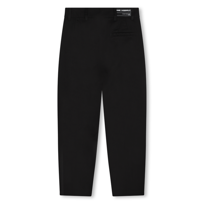 Pleated Trousers KARL LAGERFELD KIDS 
                        BOY