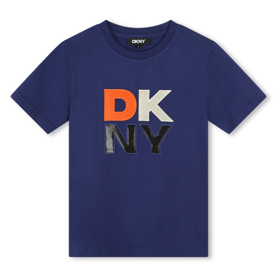 Short-Sleeved Cotton T-Shirt DKNY BOY