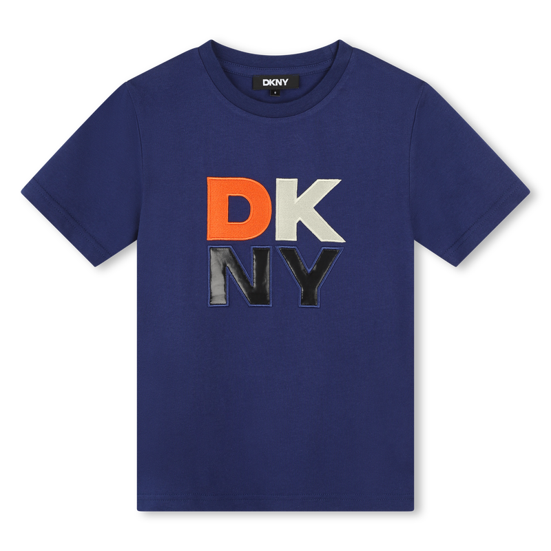 Short-Sleeved Cotton T-Shirt DKNY 
                        BOY