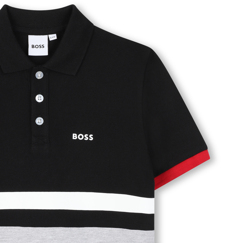 Cotton polo shirt BOSS 
                    BOY
