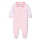Polo-neck paneled pajamas BOSS 
                    GIRL