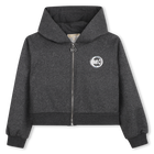 Hooded cardigan MICHAEL KORS 
                    GIRL