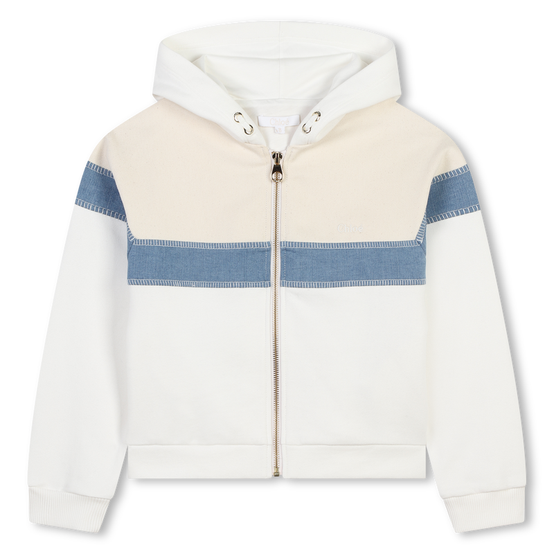 Hooded Cotton Cardigan CHLOE 
                    GIRL