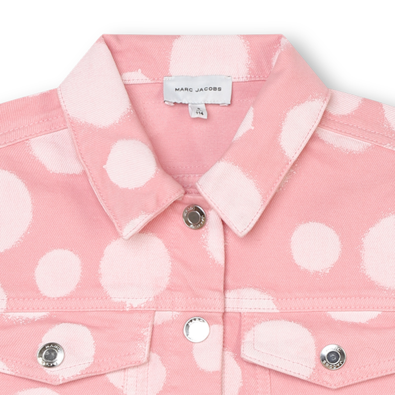 Cropped Polka-Dot Jacket