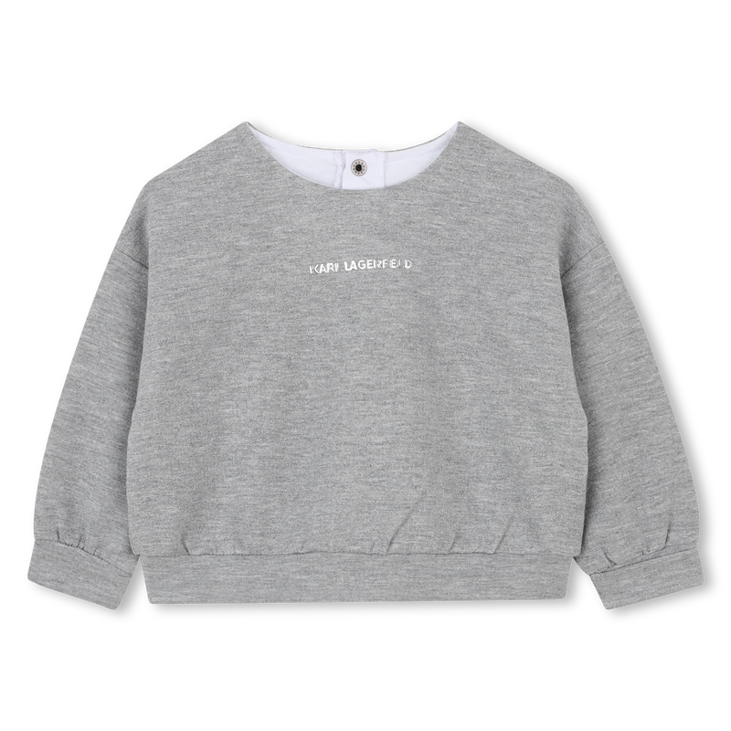 Sweatshirt and skirt set KARL LAGERFELD KIDS 
                        GIRL