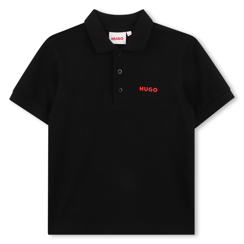 SHORT SLEEVE POLO HUGO 
                        BOY