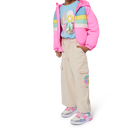 Multicolored Puffer Jacket BILLIEBLUSH 
                    GIRL