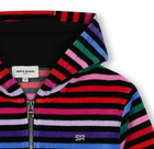 Velvet hooded cardigan SONIA RYKIEL 
                    GIRL