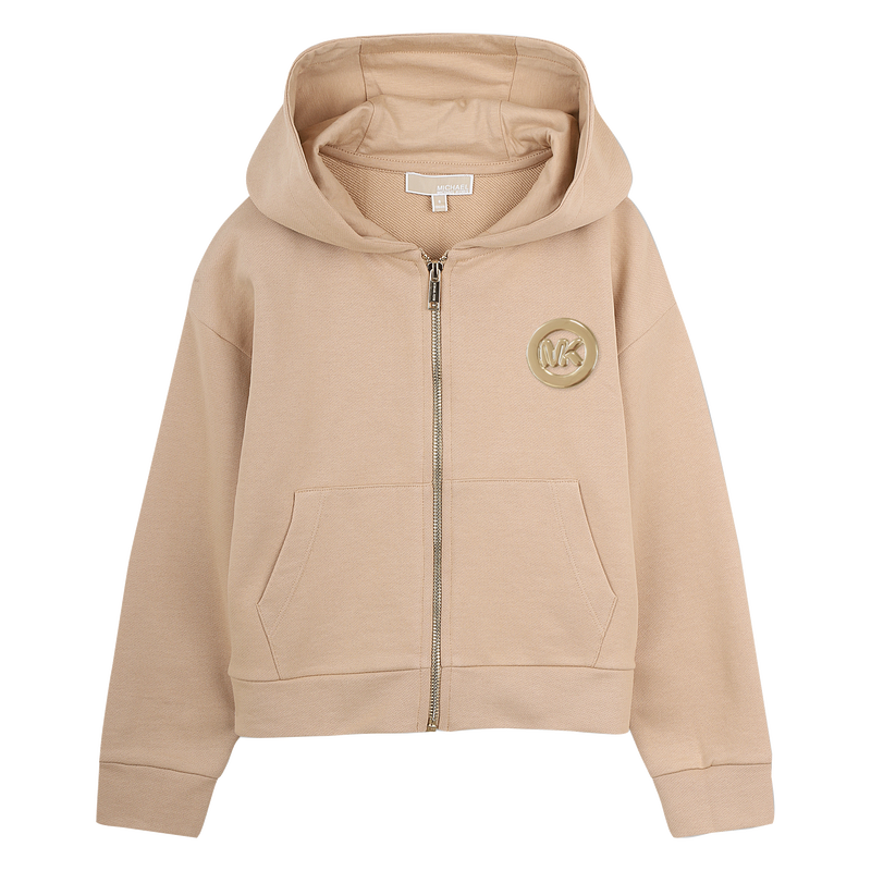 Zip-Up Hoodie MICHAEL KORS 
                        GIRL