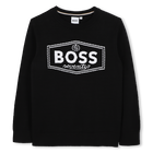 Cotton Sweater BOSS 
                    BOY
