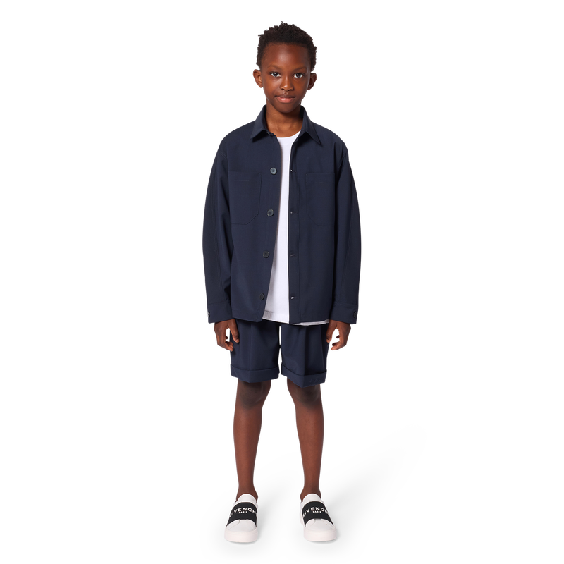 SHORTS WITH ELASTICATED WAIST GIVENCHY 
                        BOY