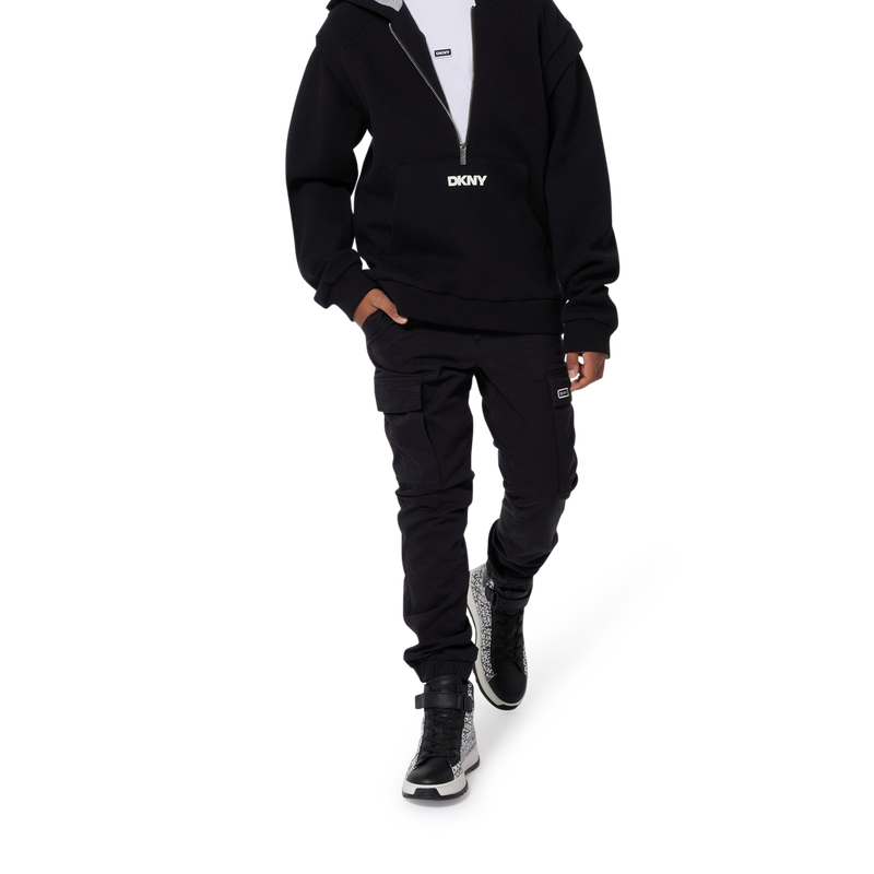 Cotton Patch-Pocket Pants DKNY 
                        BOY