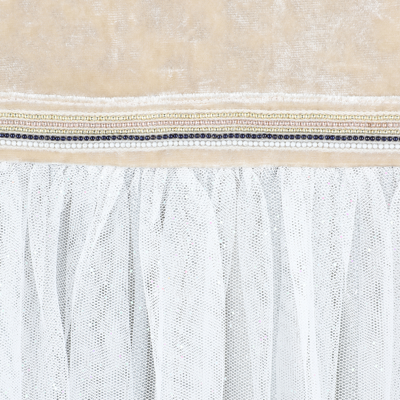 Velvet-Tulle Dress BILLIEBLUSH 
                        GIRL