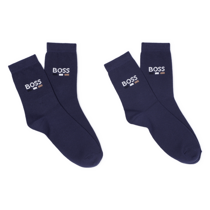 Pack of 2 pairs of socks BOSS 
                    BOY