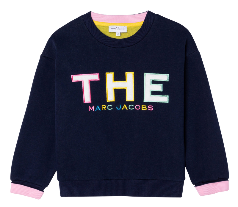 MARC JACOBS Embroidered fleece sweatshirt