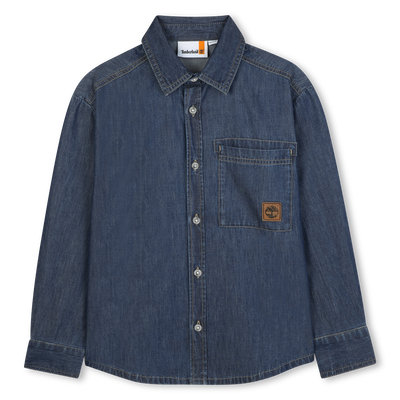 Long-sleeved denim shirt TIMBERLAND BOY