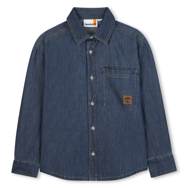 Long-sleeved denim shirt TIMBERLAND 
                    BOY