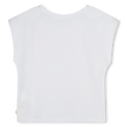 Printed cotton T-shirt BILLIEBLUSH 
                    GIRL