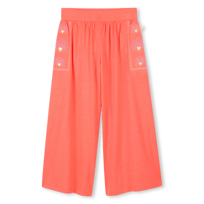 Embroidered wide-leg trousers BILLIEBLUSH GIRL