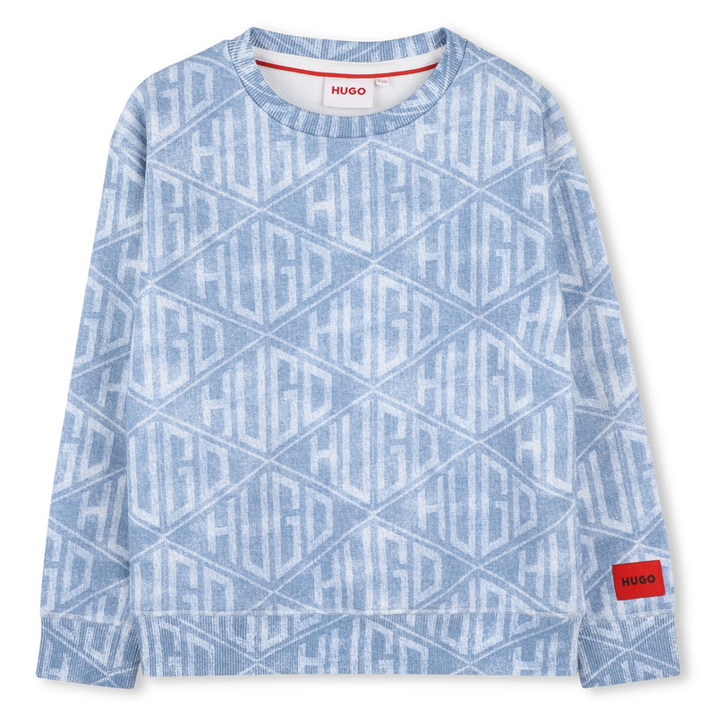 Fleece sweatshirt HUGO 
                        BOY