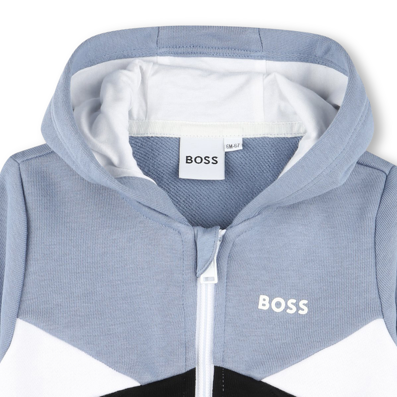 HOODED CARDIGAN BOSS 
                        BOY