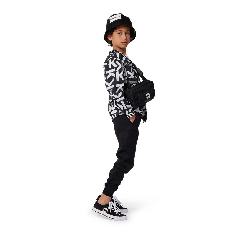 Elasticated-Ankle Pants KARL LAGERFELD KIDS 
                    BOY