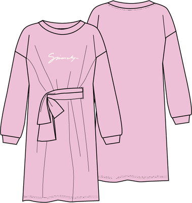 Dress with belt GIVENCHY GIRL