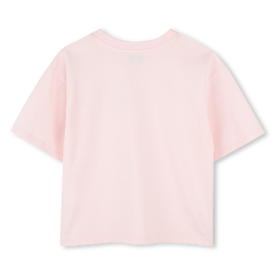 MARC JACOBS Cotton T-shirt with diamantés for GIRL | Kids around