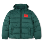 Zip-Up Water-Repellent Parka HUGO 
                    BOY
