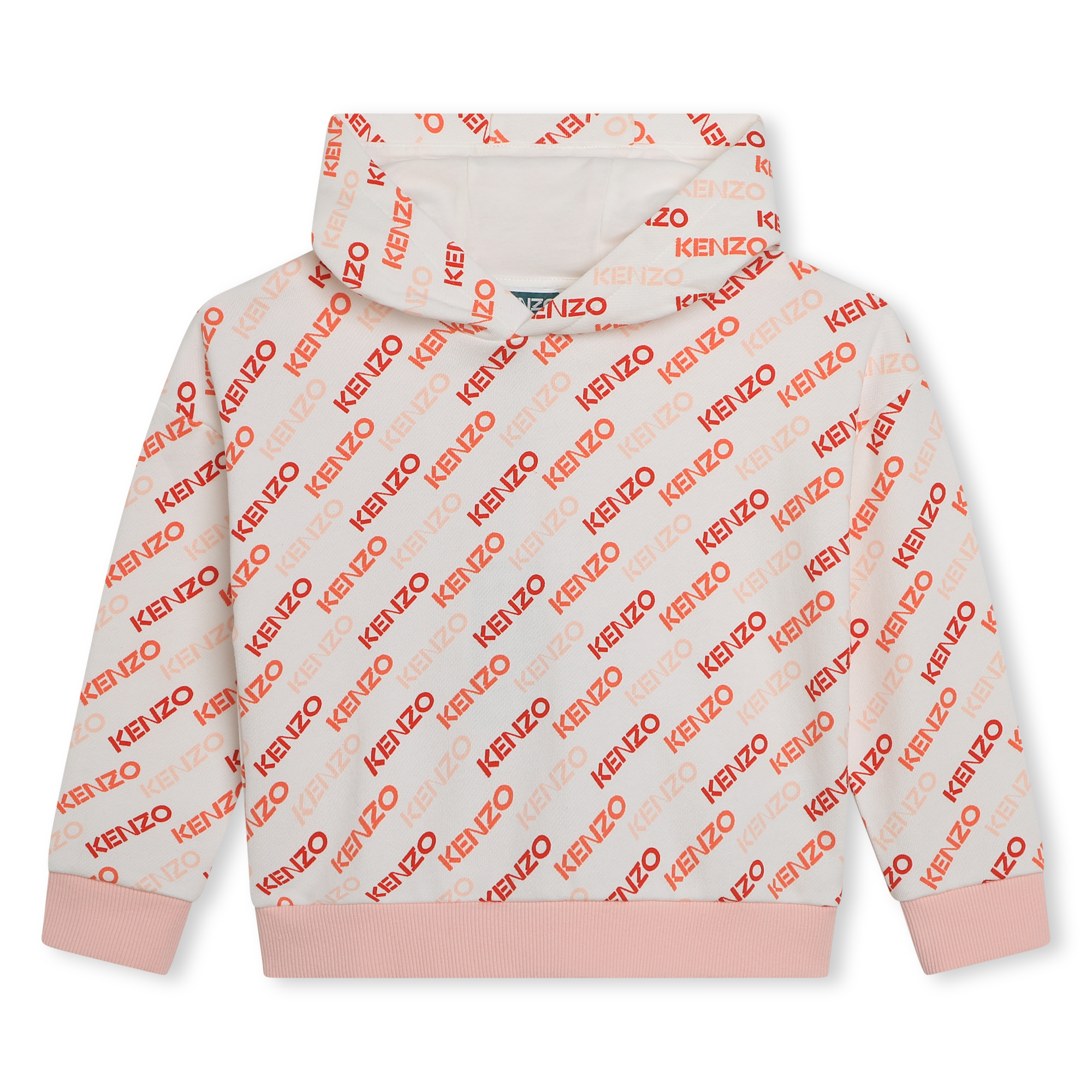 Kenzo Kids panelled star-print sweatshirt - Pink