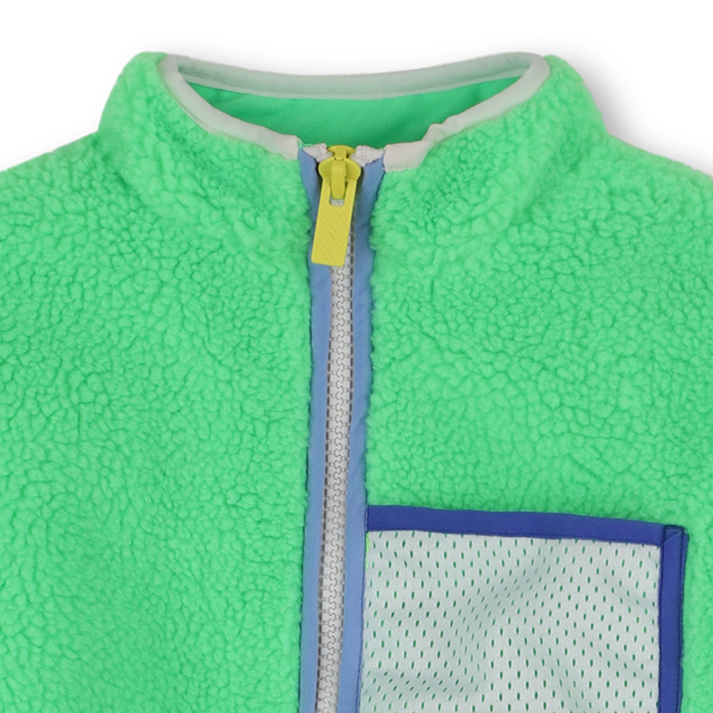 Plush fabric jacket BILLIEBLUSH 
                        BOY