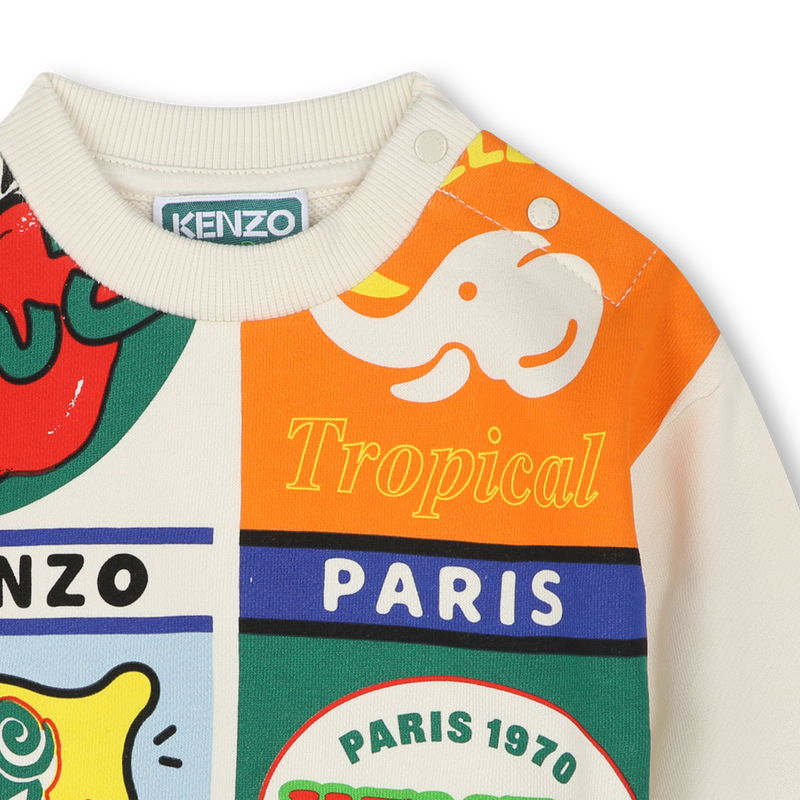 Fleece sweatshirt KENZO KIDS 
                        BOY