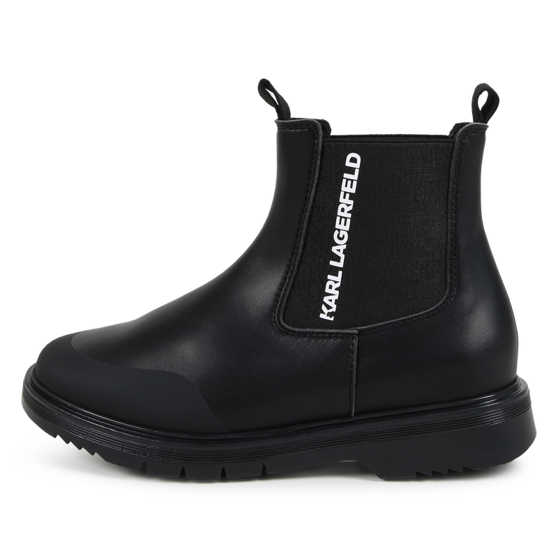 Textile Ankle Boots KARL LAGERFELD KIDS 
                    UNISEX